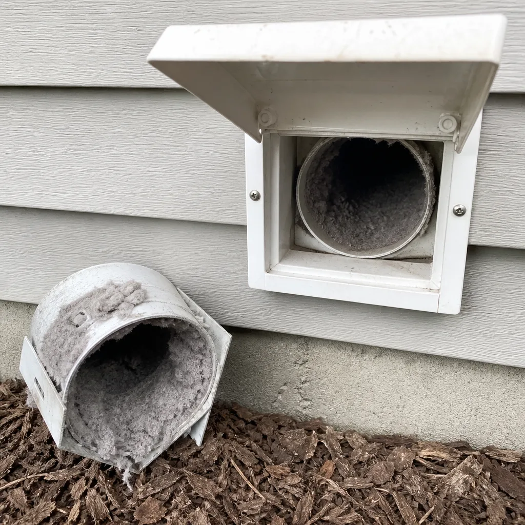 Dryer vent cleaning